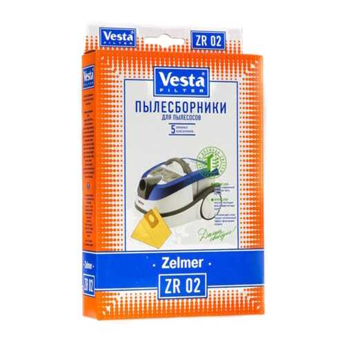 Комплект пылесборников для пылесоса Vesta filter ZR 02 5 шт в ДНС