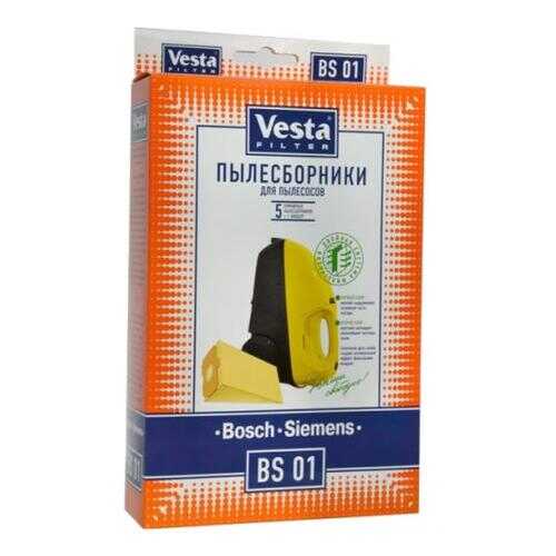 Комплект пылесборников Vesta FILTER, BS 01 в ДНС