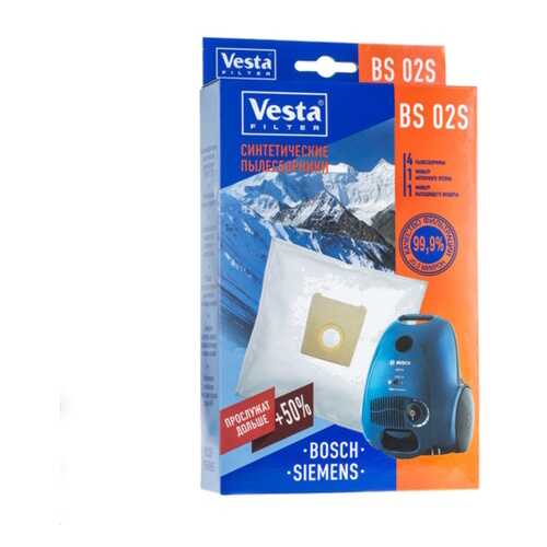 Пылесборник Vesta filter BS 02 S 4шт в ДНС