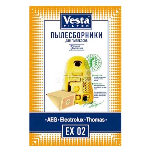 Пылесборник Vesta filter EX 02 5шт в ДНС