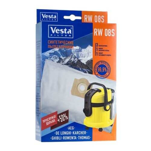 Пылесборник Vesta filter RW 08 S 3шт в ДНС