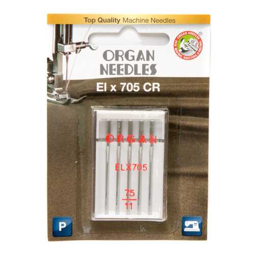 Иглы Organ ELx705 CR 5/75 Blister в ДНС