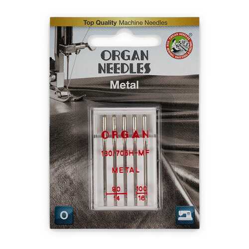 Иглы Organ металл.нити 5/90-100 Blister в ДНС