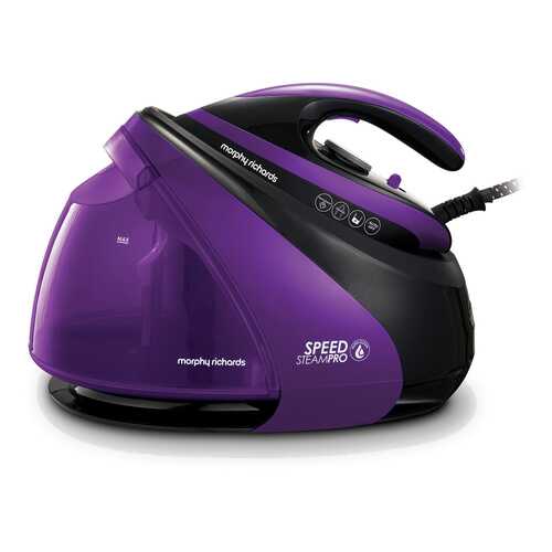 Парогенератор Morphy Richards Speed Steam Black/Purple в ДНС