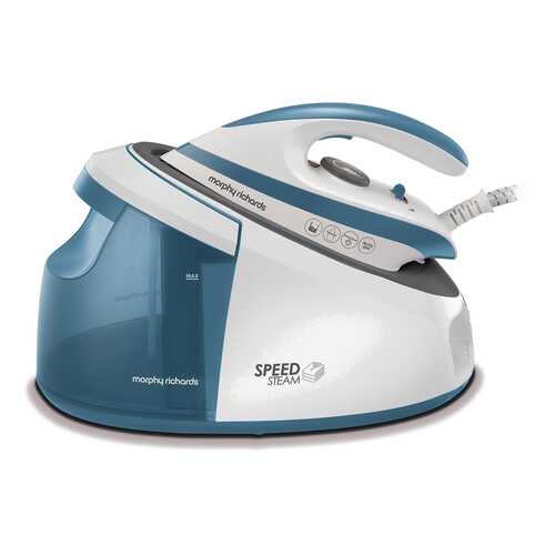 Парогенератор Morphy Richards Speed Steam White/Blue в ДНС