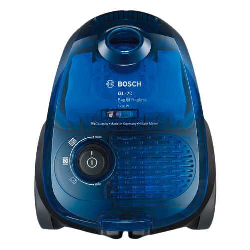 Пылесос Bosch BGN21702 Blue в ДНС