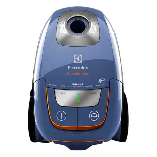 Пылесос Electrolux Ultra Silencer USDELUXE Blue/Orange в ДНС