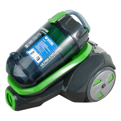 Пылесос Vitek VT-8130 Green/Grey в ДНС