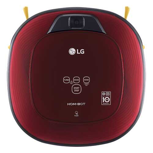 Робот-пылесос LG Hom-Bot Square VRF6570LVM Red в ДНС