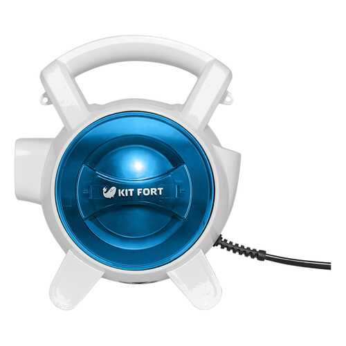 Вертикальный пылесос Kitfort KT-526-1 White/Blue в ДНС