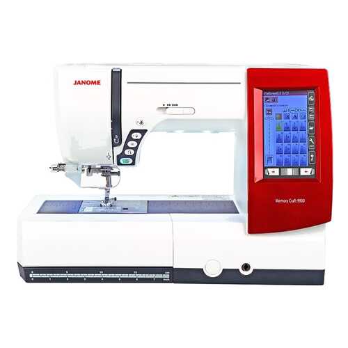 Швейная машина Janome Memory Craft 9900 в ДНС