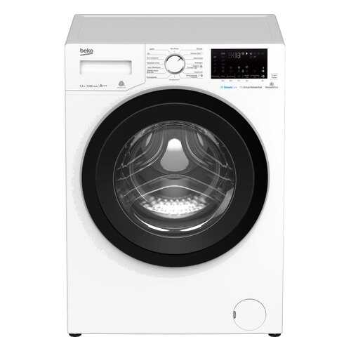 Стиральная машина с фронтальной загрузкой Beko WSRE7H636BBW в ДНС