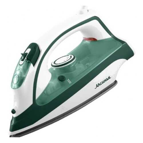 Утюг Аксинья КС-3002 White/Green в ДНС