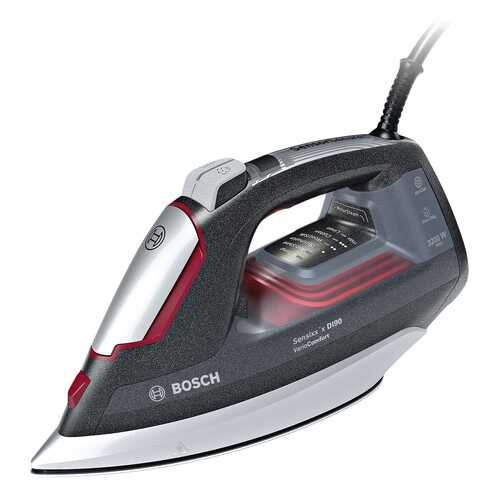 Утюг Bosch Sensixx'x DI90 VarioComfort TDI953222V Red/Grey/Black в ДНС