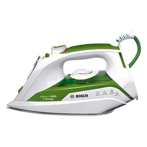 Утюг Bosch TDA502412E White/Green в ДНС