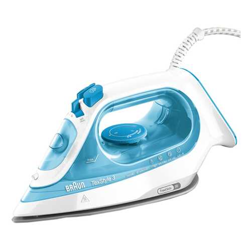 Утюг Braun Care Style 3 12730011-SI3053BL White/Cyan в ДНС