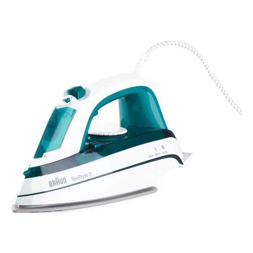 Утюг Braun Tex Style 3 TS 345 White/Cyan в ДНС