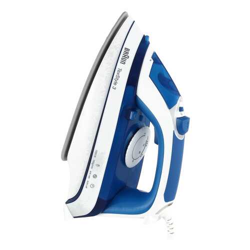 Утюг Braun TexStyle 3 TS 355 A White/Blue в ДНС