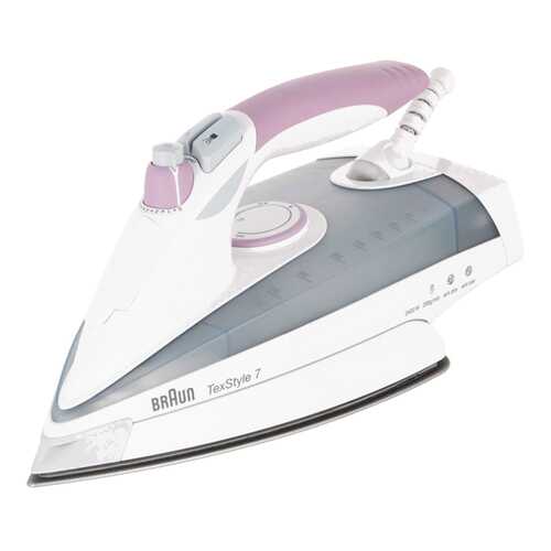 Утюг Braun TexStyle 7 4679-TS755E White/Pink в ДНС