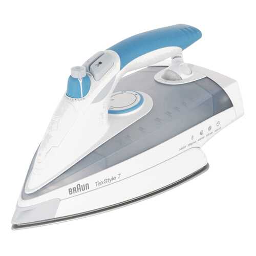 Утюг Braun TexStyle 7 4690-TS765EA White/Blue в ДНС