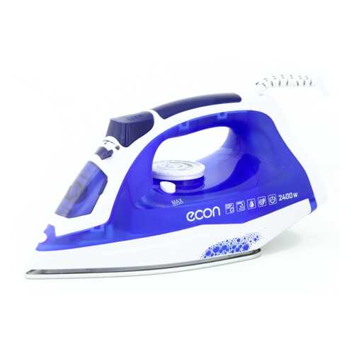 Утюг ECON ECO-BI2402 Blue/White в ДНС