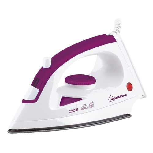 Утюг HomeStar HS-4001 White/Pink в ДНС