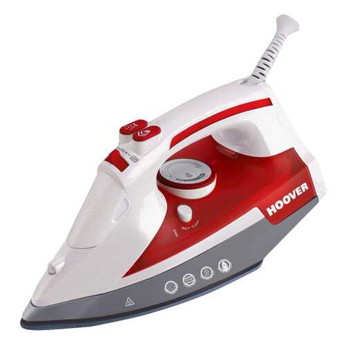 Утюг Hoover TIM 2500 EU 011 White/Red в ДНС