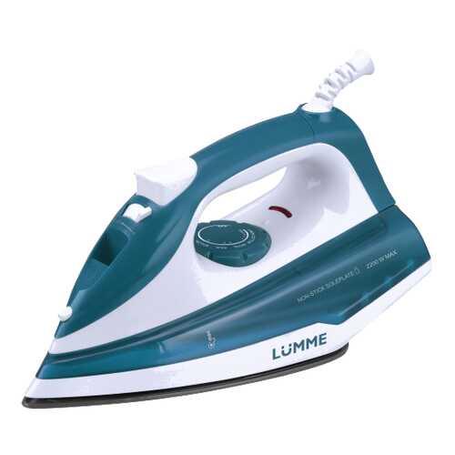 Утюг LUMME LU-1128 White/Cyan в ДНС