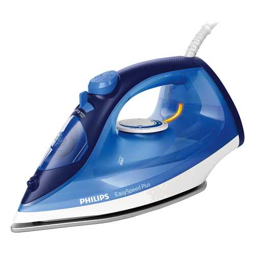 Утюг Philips EasySpeed Plus GC2145/20 White/Blue в ДНС