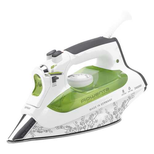 Утюг Rowenta Focus DW6020D1 White/Green в ДНС