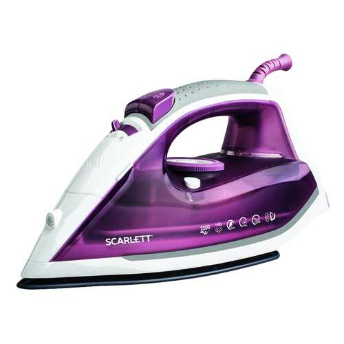 Утюг Scarlett SC-SI30K20 White/Purple в ДНС