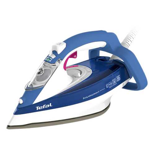 Утюг Tefal Aquaspeed FV5540E0 White/Blue в ДНС