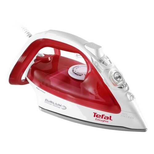 Утюг Tefal Easygliss FV3962 White/Red в ДНС