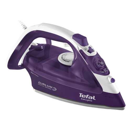 Утюг Tefal Easygliss FV3970E0 White/Purple в ДНС