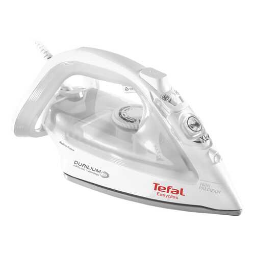 Утюг Tefal Easygliss FV3971 White в ДНС