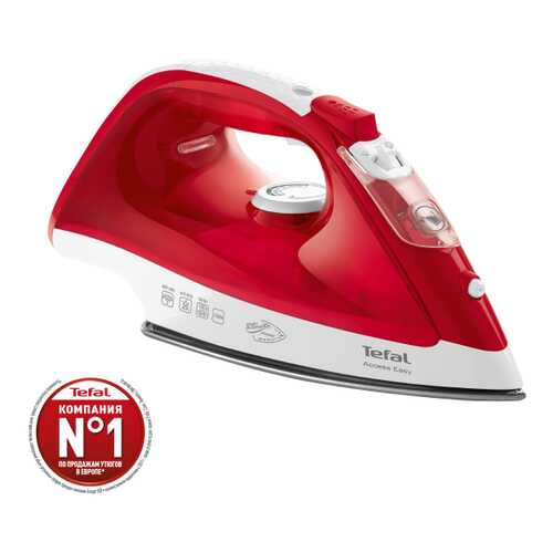 Утюг Tefal FV1543 White/Red в ДНС