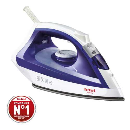 Утюг Tefal FV1711 E0 Blue/White в ДНС