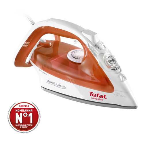 Утюг TEFAL FV3952E0 Orange в ДНС