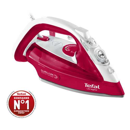 Утюг Tefal FV4950 E0 Pink в ДНС