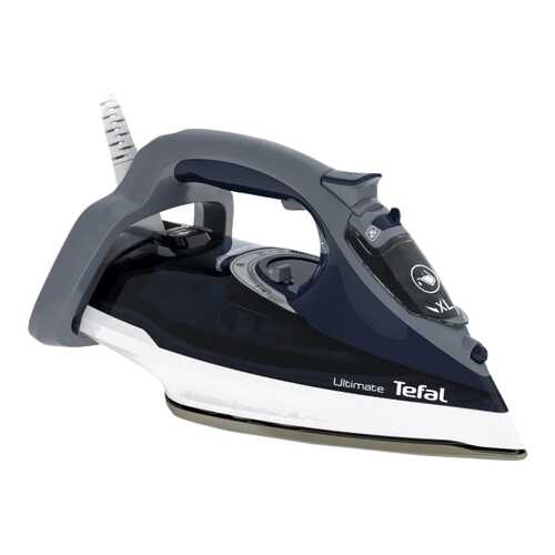 Утюг Tefal Ultimate Anti-Calc FV9776E0 White/Blue в ДНС