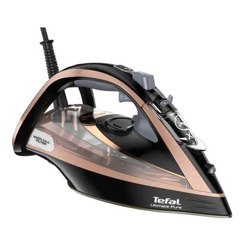 Утюг Tefal Ultimate Pure FV9867E0 Black/Gold в ДНС