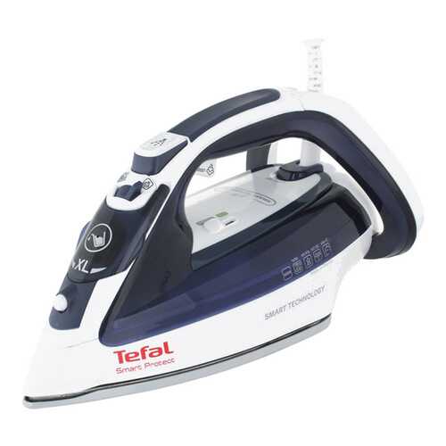 Утюг Tefal Ultragliss FV4982E0 White/Blue в ДНС