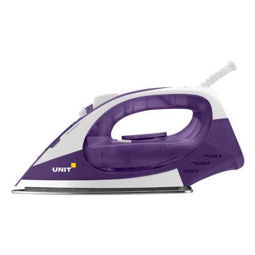 Утюг UNIT USI-282 White/Purple в ДНС