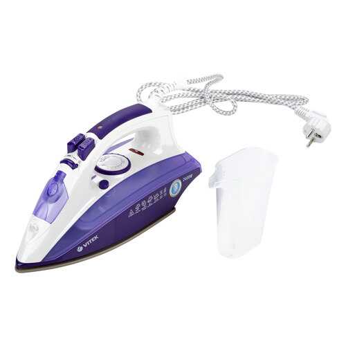 Утюг VITEK VT-1209 White/Brown в ДНС