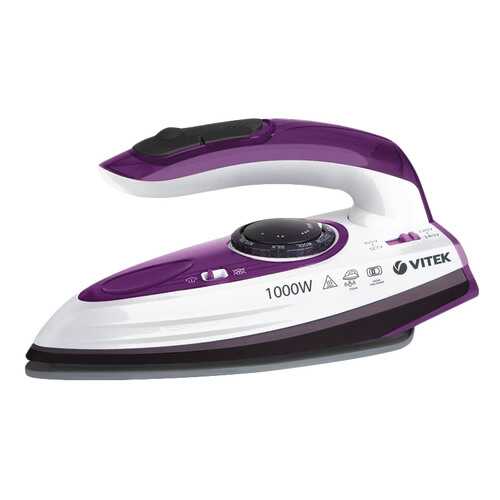 Утюг VITEK VT-8305 White/Purple в ДНС