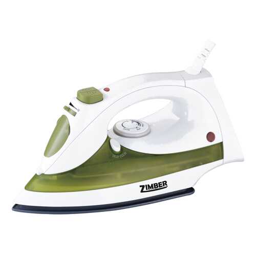 Утюг Zimber ZM-10806 White/Green в ДНС