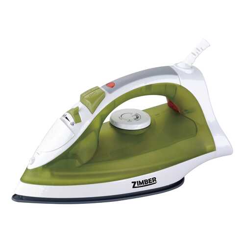 Утюг Zimber ZM-10807 White/Green в ДНС
