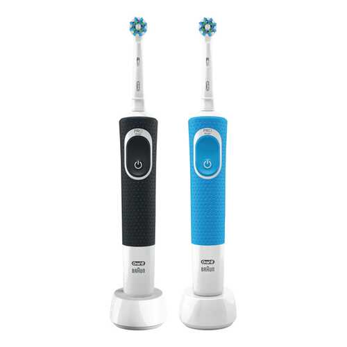 Электрическая зубная щетка Braun Oral-B D100.413.1 CrossAction 1+1 в ДНС