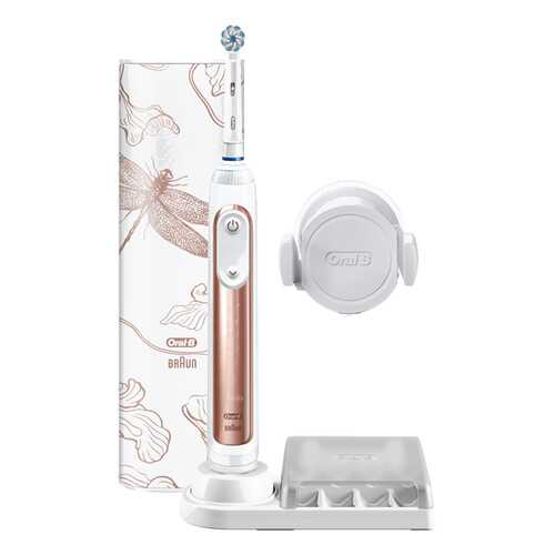 Электрическая зубная щетка Braun Oral-B D701.515.6XC Gold/White в ДНС