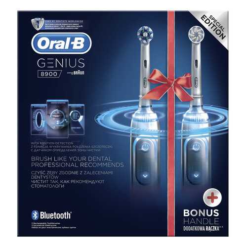 Электрическая зубная щетка Braun Oral-B Genius 8900 в ДНС